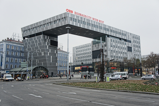 BahnhofCity Wien West: Wolkenspange