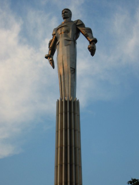 Gagarin-Denkmal (Moskau 2001)
