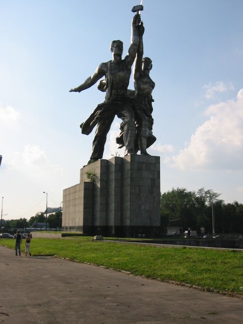 Arbeiterdenkmal (Moskau 2001)